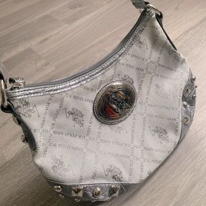 PRETTY BLUE POLO PURSE !!